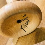 Bilboquet silhouette old woman