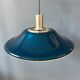 Suspension Space Age UFO blue flying saucer