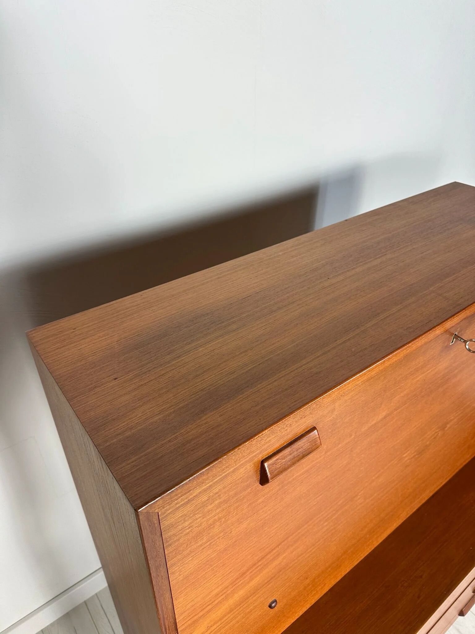 1960s Vintage Danish Teak Secretary by Børge Mogensen - Søborg Møbelfabrik