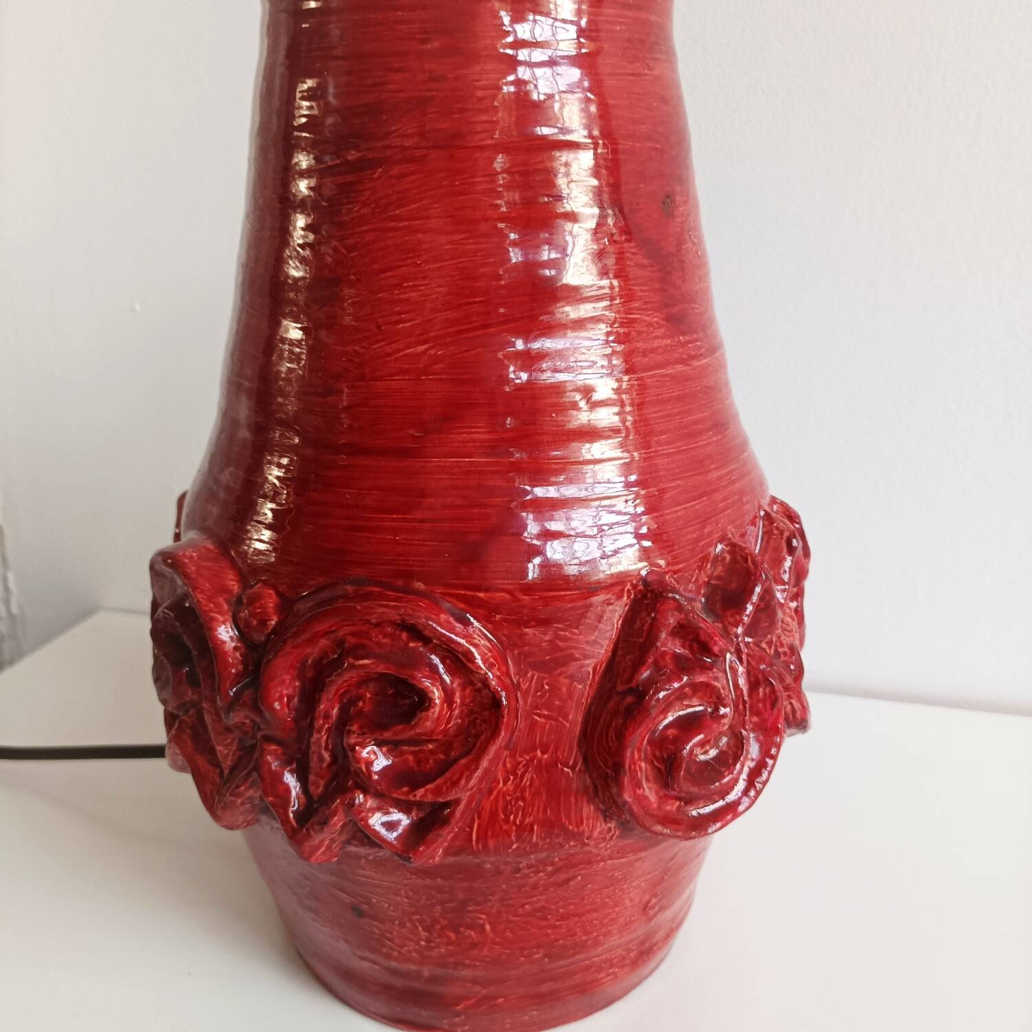 Jean Austruy ceramic lamp