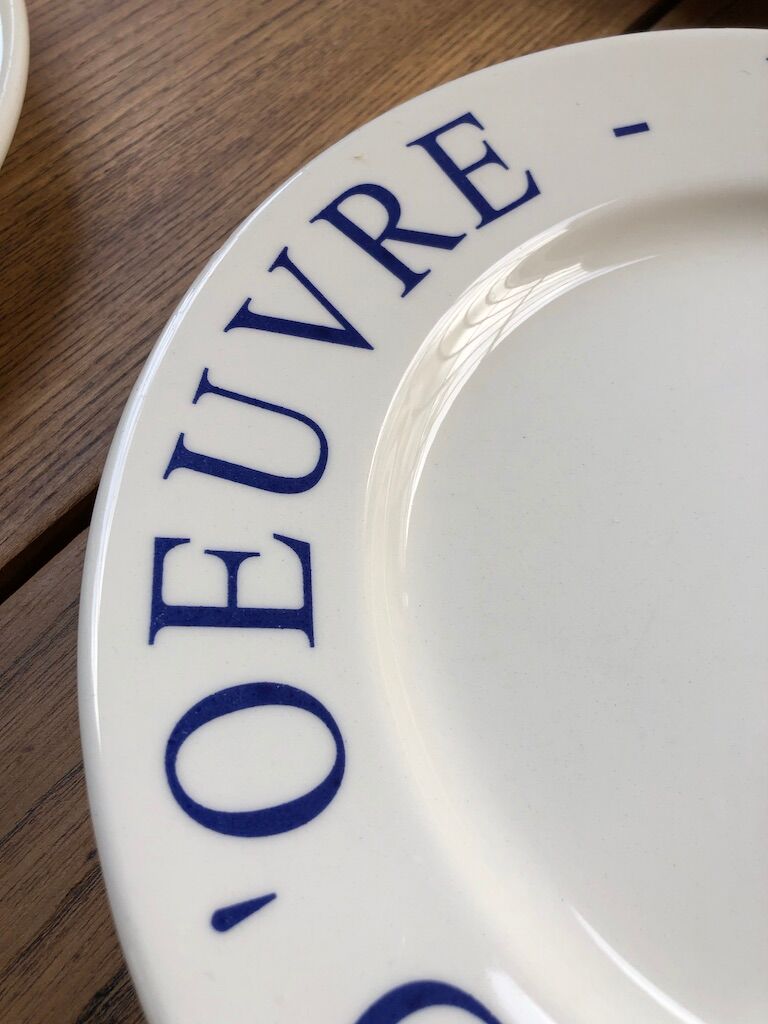 XL italy plates "Dish of the day"