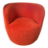 Rico red Habitat designer armchair