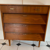 Vintage shoe cabinet 60s