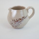 Pair of ceramic milk jugs signed La Roue Vallauris