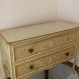 Chest of drawers 2 drawers venetian style