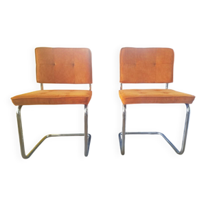 Paire de chaises cantilever