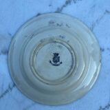 Gien Chardon iron earthenware soup plate