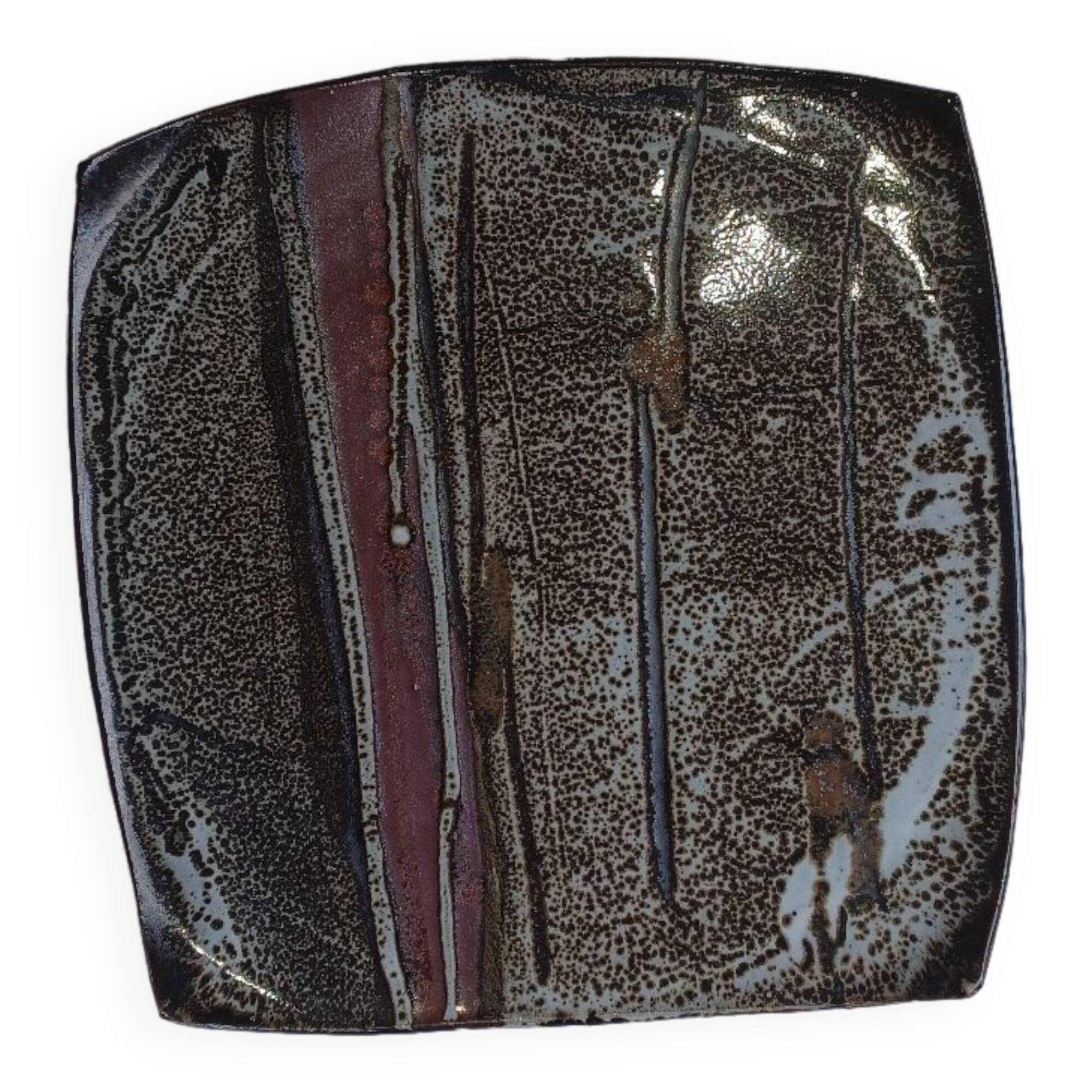 Ceramic stoneware dish