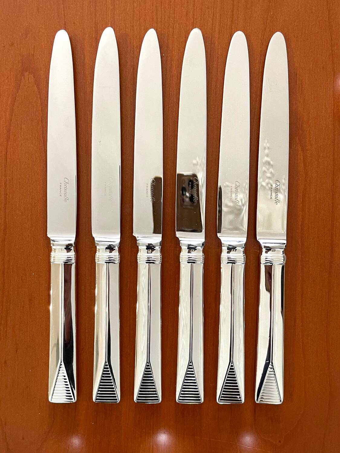 Christofle Atlantide, 24-piece cutlery set, excellent condition