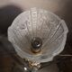 Lampe bronze  art nouveau tulipe pressé du style muller degue schneider 32x10 art deco
