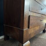 Secrétaire Style Empire bois massif - Plateau en marbre