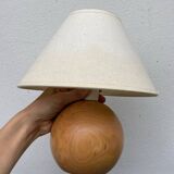 Wooden ball lamp 1990