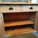 Patinated buffet (pastry furniture)