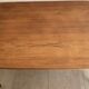Vintage Danish dining table from the 60s extendable teak