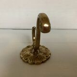 Double patére laiton