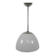 Old school lamp with large glass ball in opal glass, 1930s