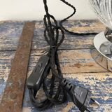 Table lamp glass and chrome