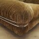 Velour armchair, Italian design, 1970s, production: Italy