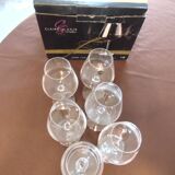 Bohemian crystal wine set – 6 glasses