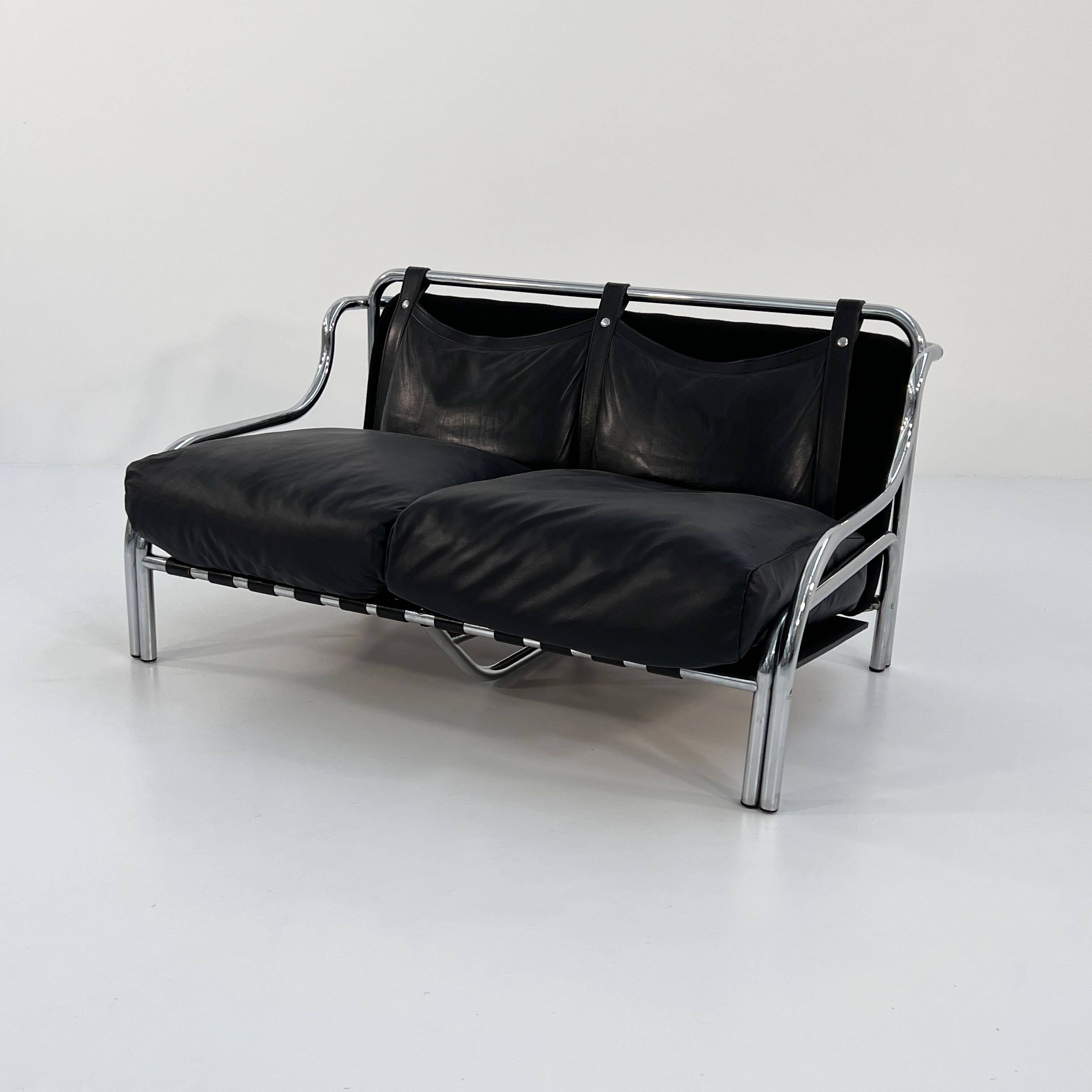Stringa 2-seater sofa by Gae Aulenti for Poltronova, 1960
