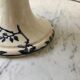 Compotier Terre de Fer HBC model "Oxford" late nineteenth