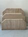 Travertine magazine holder, italy 1970