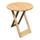 Folding table design "Suzy" Adrian Reed blonde wood vintage 80s