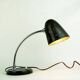 Black Table or Desk Lamp in Bauhaus or Industrial Style from the 1930s