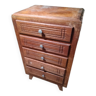 Vintage chest of drawers