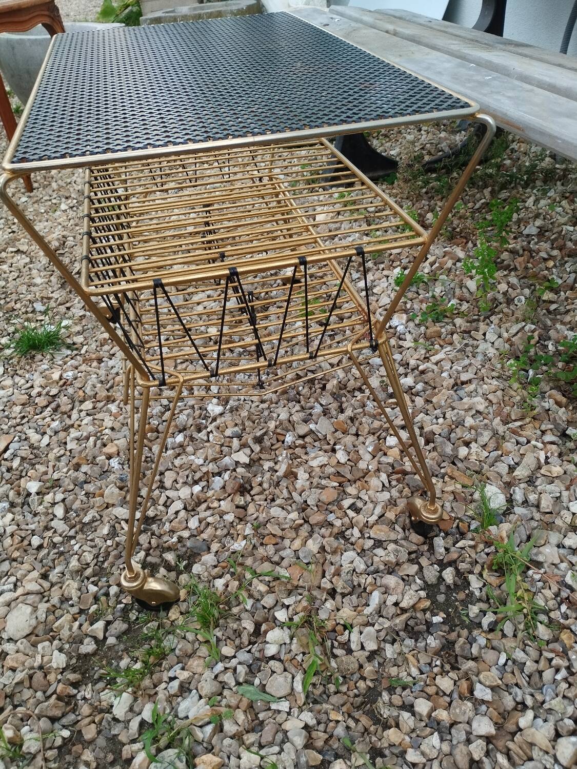 Antique vintage coffee table