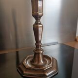 18th century copper candlestick