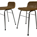 Vintage stool barstool Dirk van Sliedregt Rohe Noordwolde