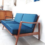 2-seater bench by Arne Walh Iversen 60s