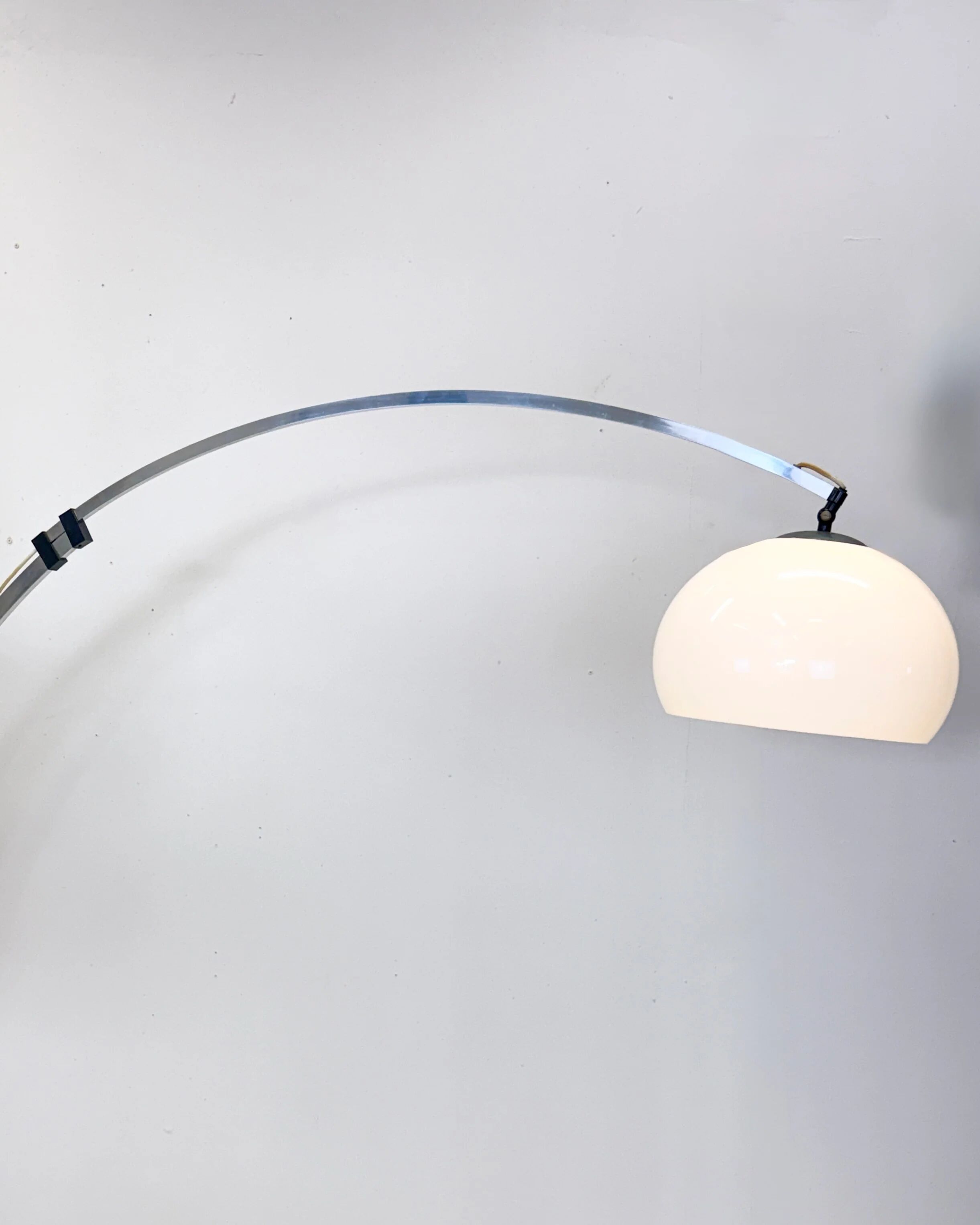 Telescopic "arc" floor lamp — Guzzini, Italy, 1970s