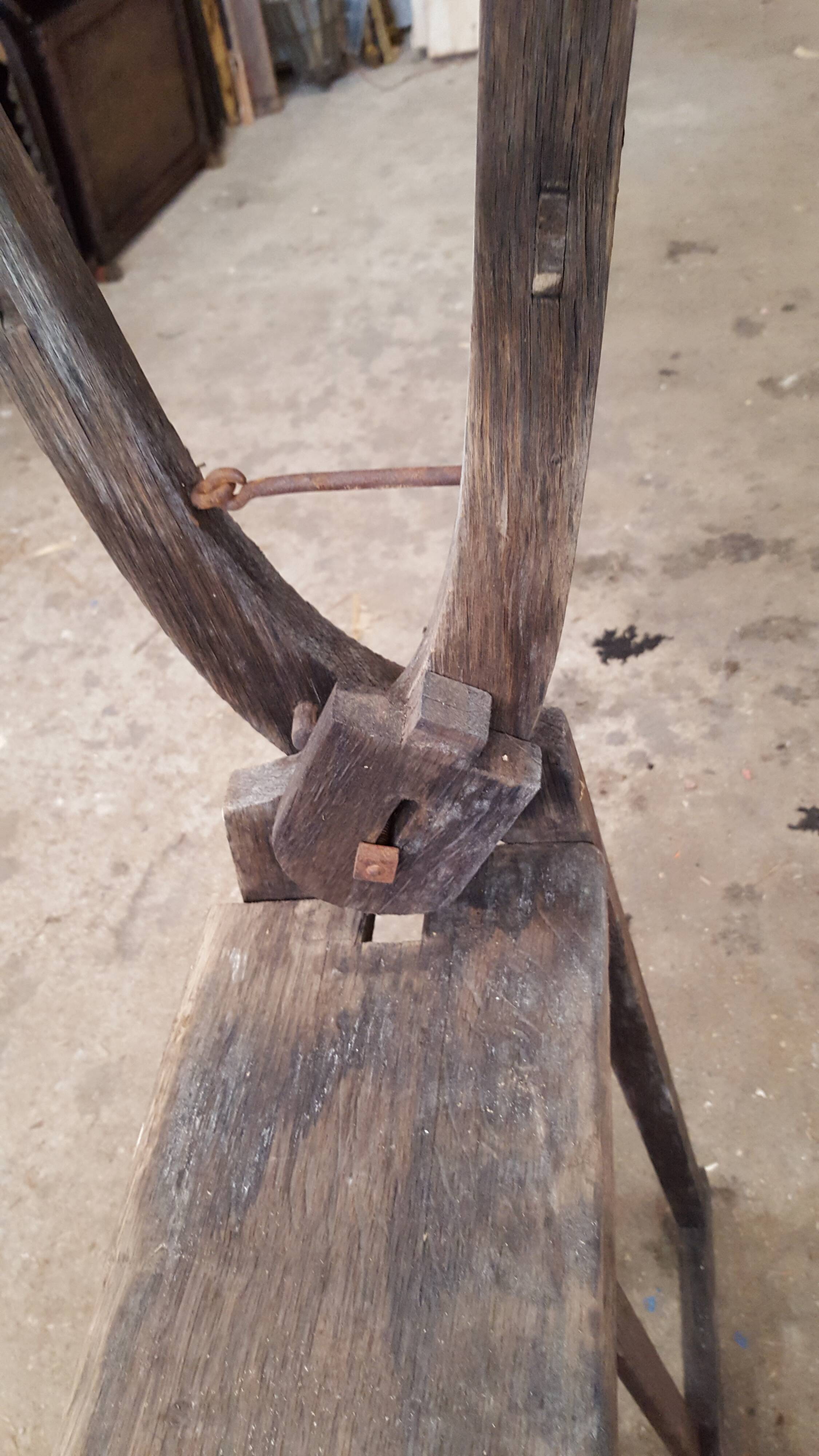 Wearing for 19th century oak paintings