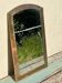 Vintage brass mirror – In the style of Odoux (1960s)