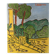 Landscape from the balcony, oil on canvas signed 1982