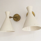Pair of Italian wall lamps