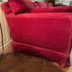 Velvet sofa