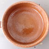 Old dish in glazed terracotta small model