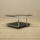 Table basse trolley, design italien, années 1980, production : Italie