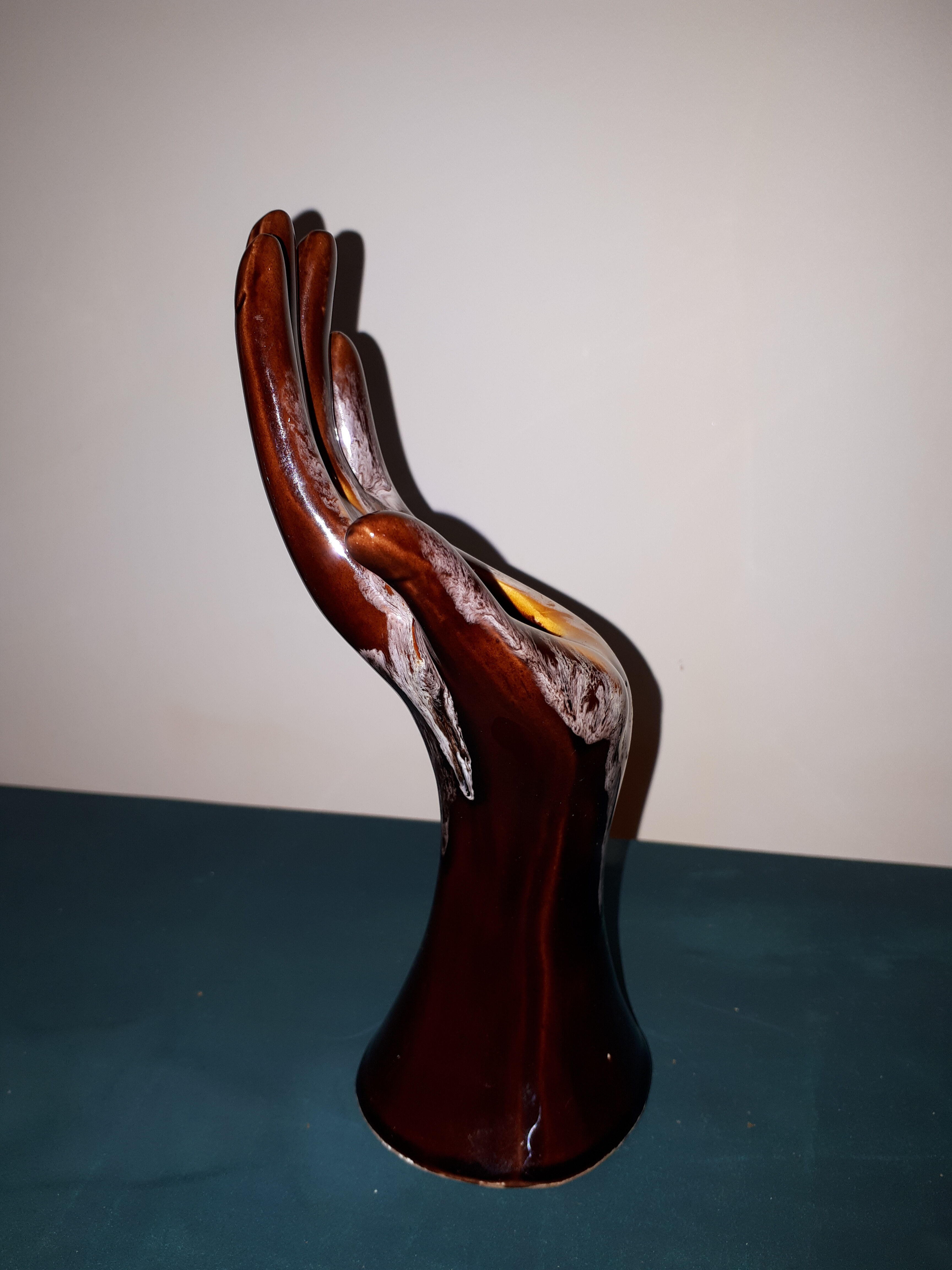 hand soliflor and vintage baguier