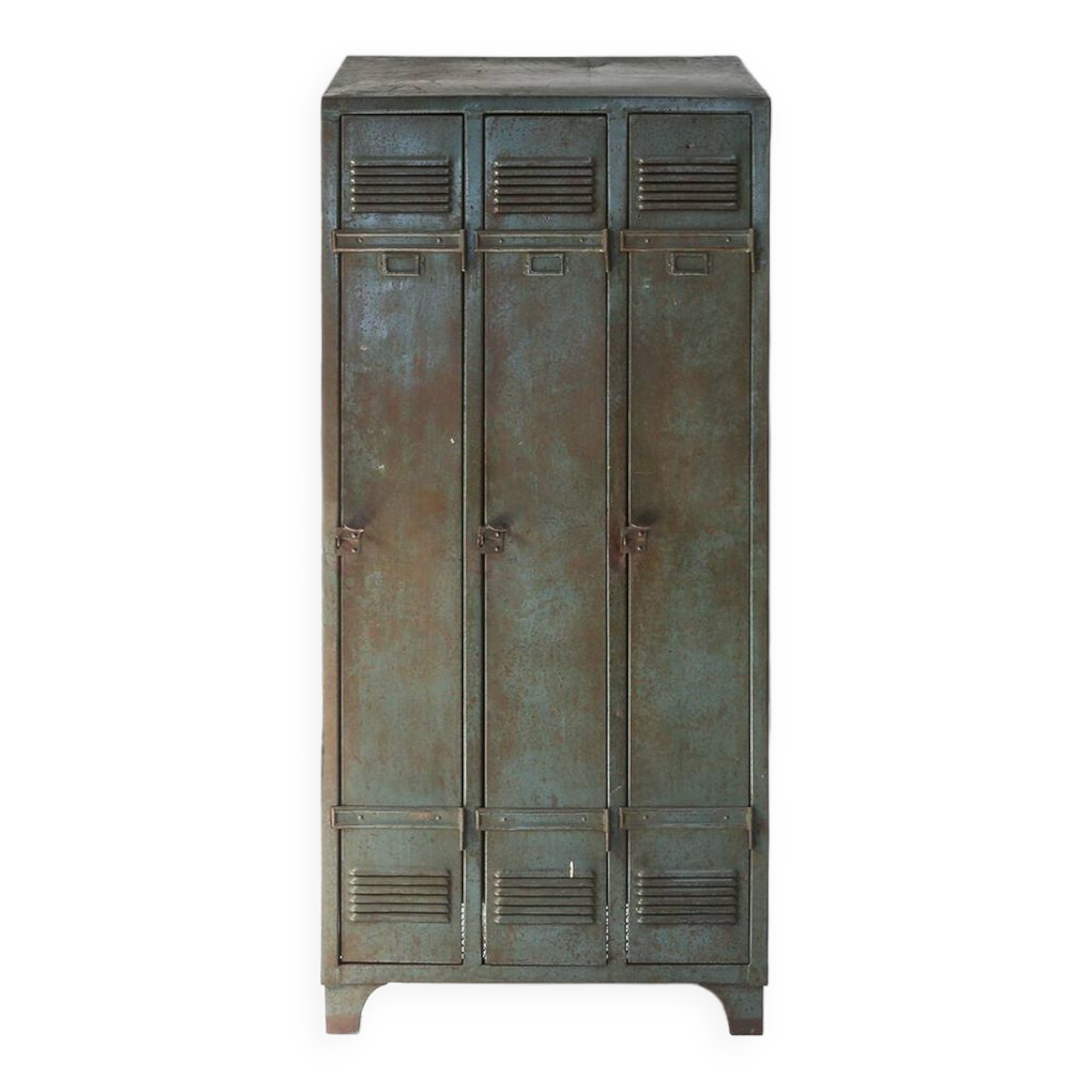 Antique industrial storage locker 1910