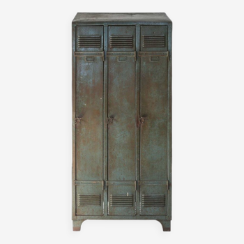 Antique industrial storage locker 1910