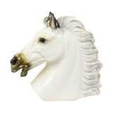 Large Classical Bust Parthenon Horse Greek Style Plaster 39cm