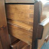 Commode pin massif design