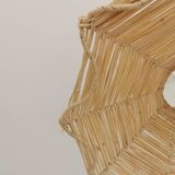 Suspension Gustave in Braided Raffia – 40×10 cm – Handmade Production Mar