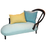 Reupholstered meridian