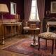 2 antique Louis XV style walnut chairs