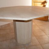 Travertine table